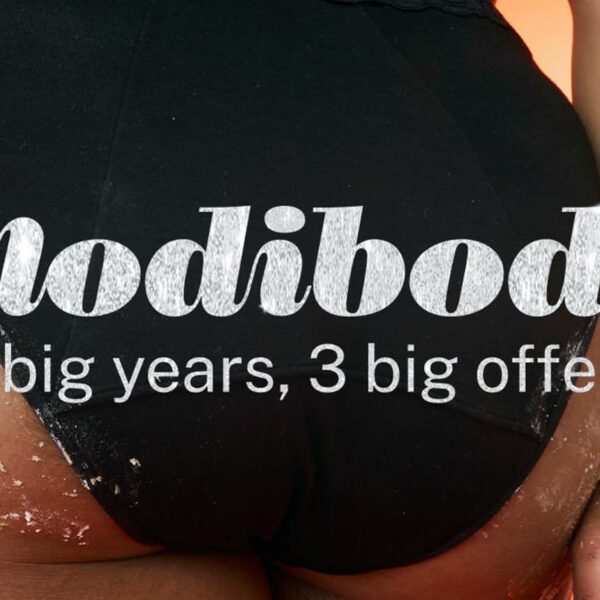 Modibodi 10 years poster