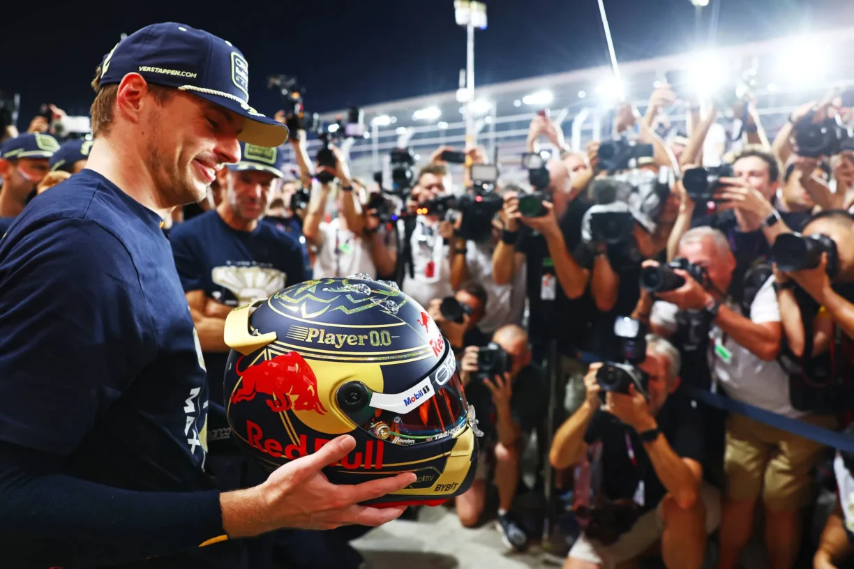 Max Verstappen prepares to drive in the garage during practice ahead of the F1 Grand Prix of Italy Autodromo Nazionale Monza