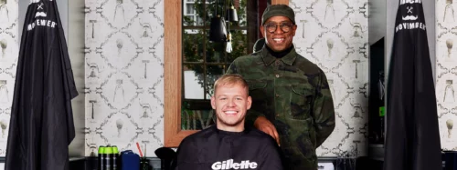 ian wright with aaron ramsdale