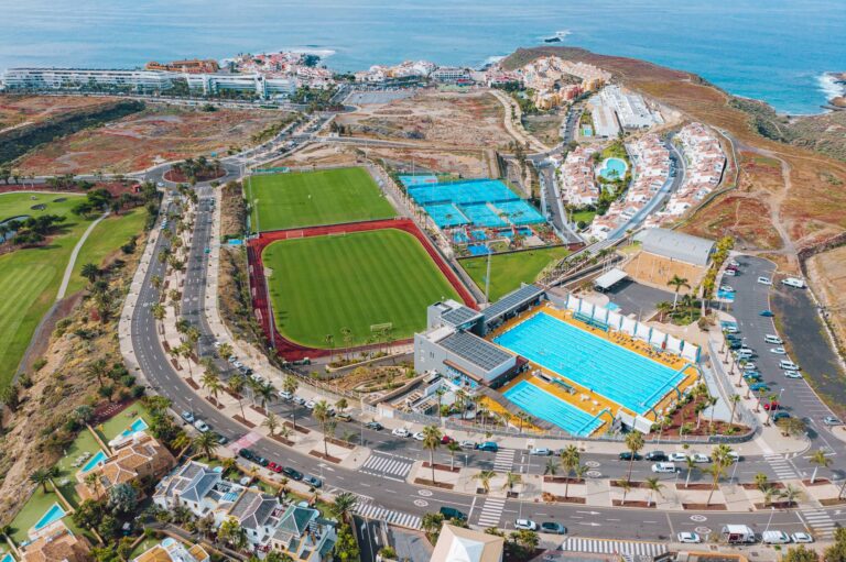 Aerial Shot of Destination Sport Training Camp
