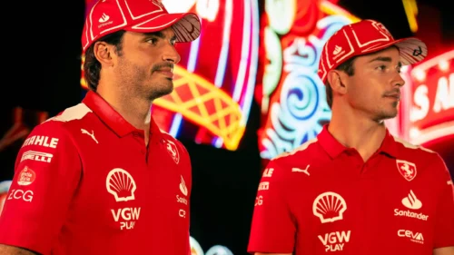 Ferrari Joshua Vides Replica Carlos Sainz-Charles Leclerc