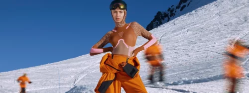 Iris Law Debuts The First-Ever adidas By Stella McCartney Ski Collection
