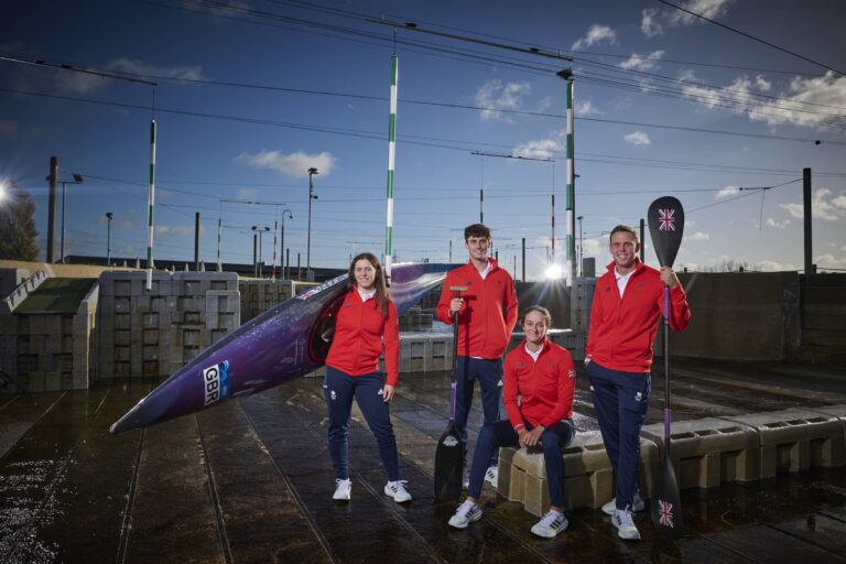 Joe Clarke MBE and Mallory Franklin, alongside 2023 World Champion Kimberley Woods and Tokyo 2020 Olympian Adam Burgess