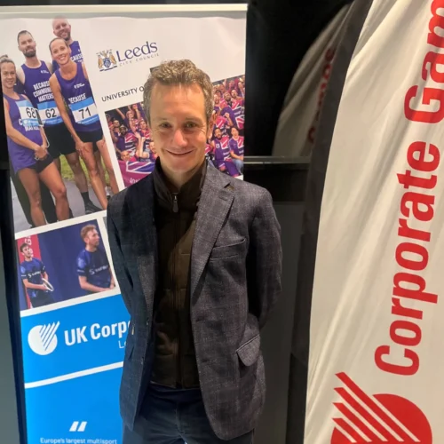 UK Corporate Games 2024 Ambassdor Alistair Brownlee