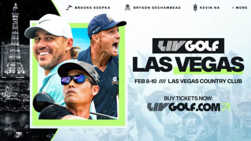 LIV Golf Las Vegas 2024 Poster