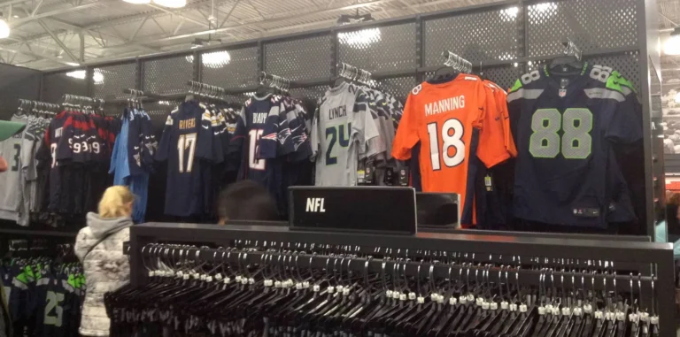 NFL team jerseys