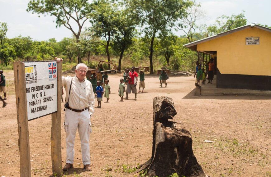 Nick Hewer Street Child Charity