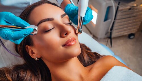 Hydrafacial skin treatment for anti-ageing and rejuvenation of the skin