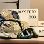 Mystery Box with army paraphernalia
