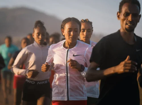 Gotytom Gebreslase in race action