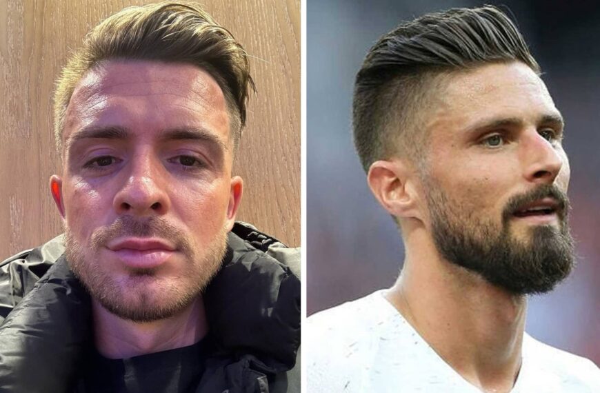 Jack Grealish and Olivier Giroud