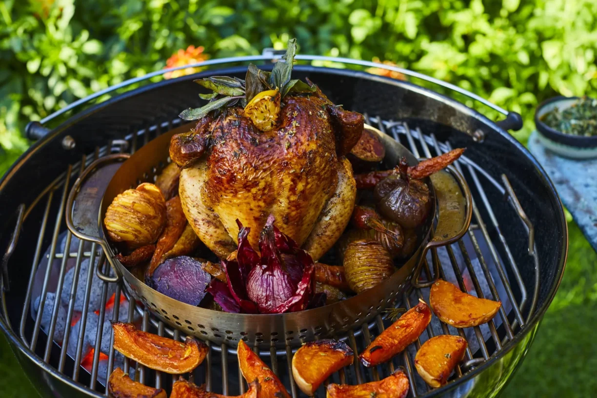 Jamie Oliver x Weber Roast Chicken1