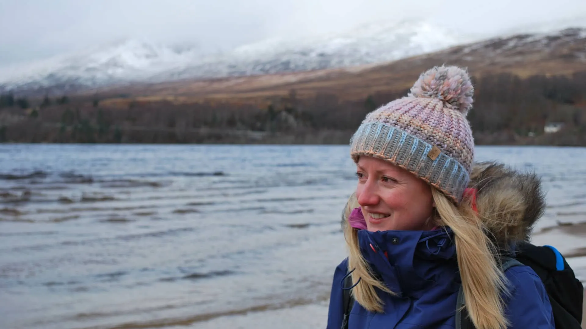 Liv at Loch Laggan