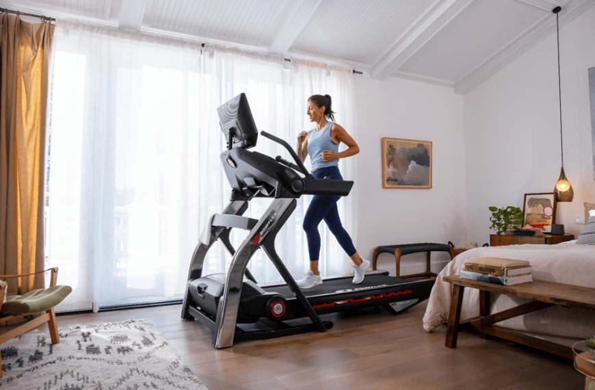 Woman on Treadmill