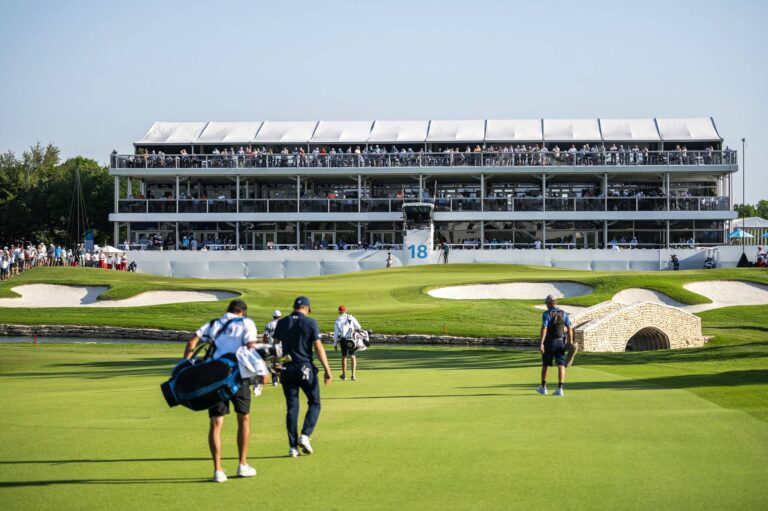 the 18th hole at TPC Craig Ranch