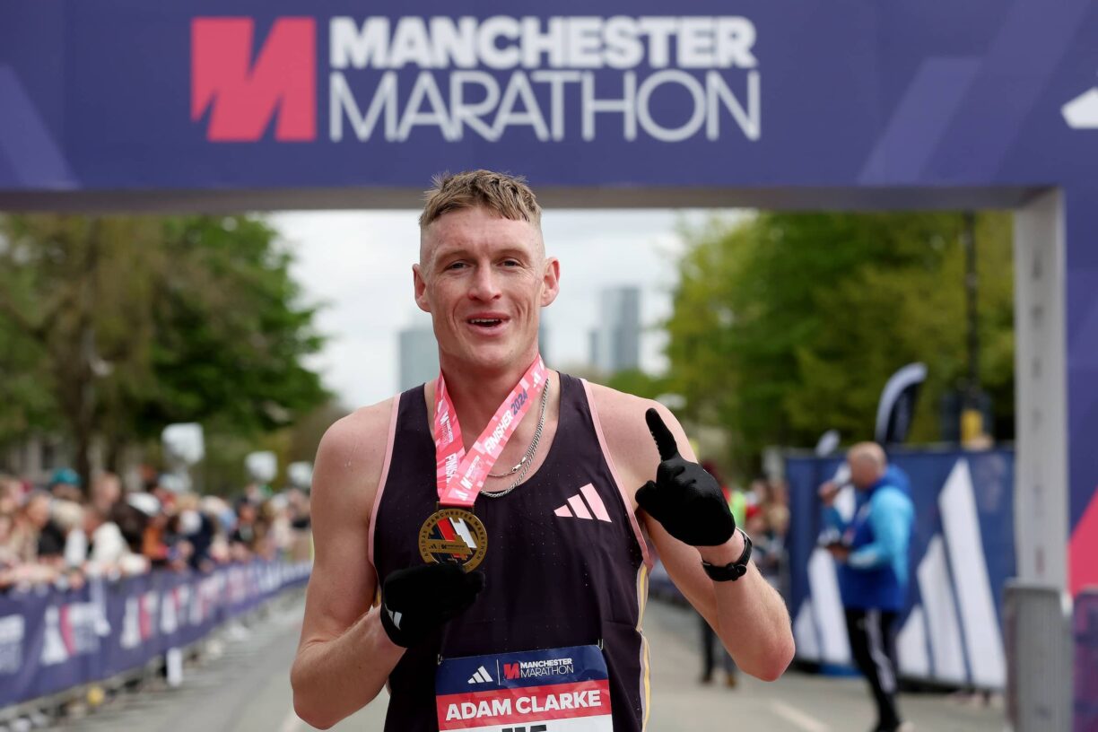 Adidas Manchester Marathon Elite Mens Winner Adam Clarke