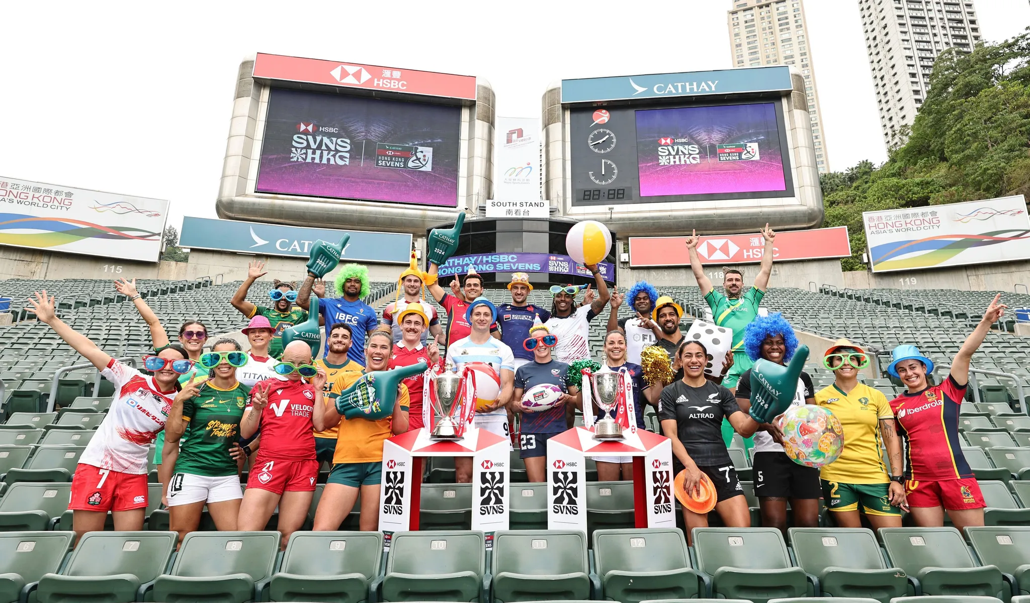 Hong Kong Rugby SVNS Captains