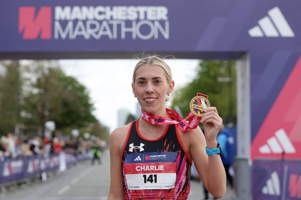 adidas Manchester Marathon elite womens winner Charlie Arnell
