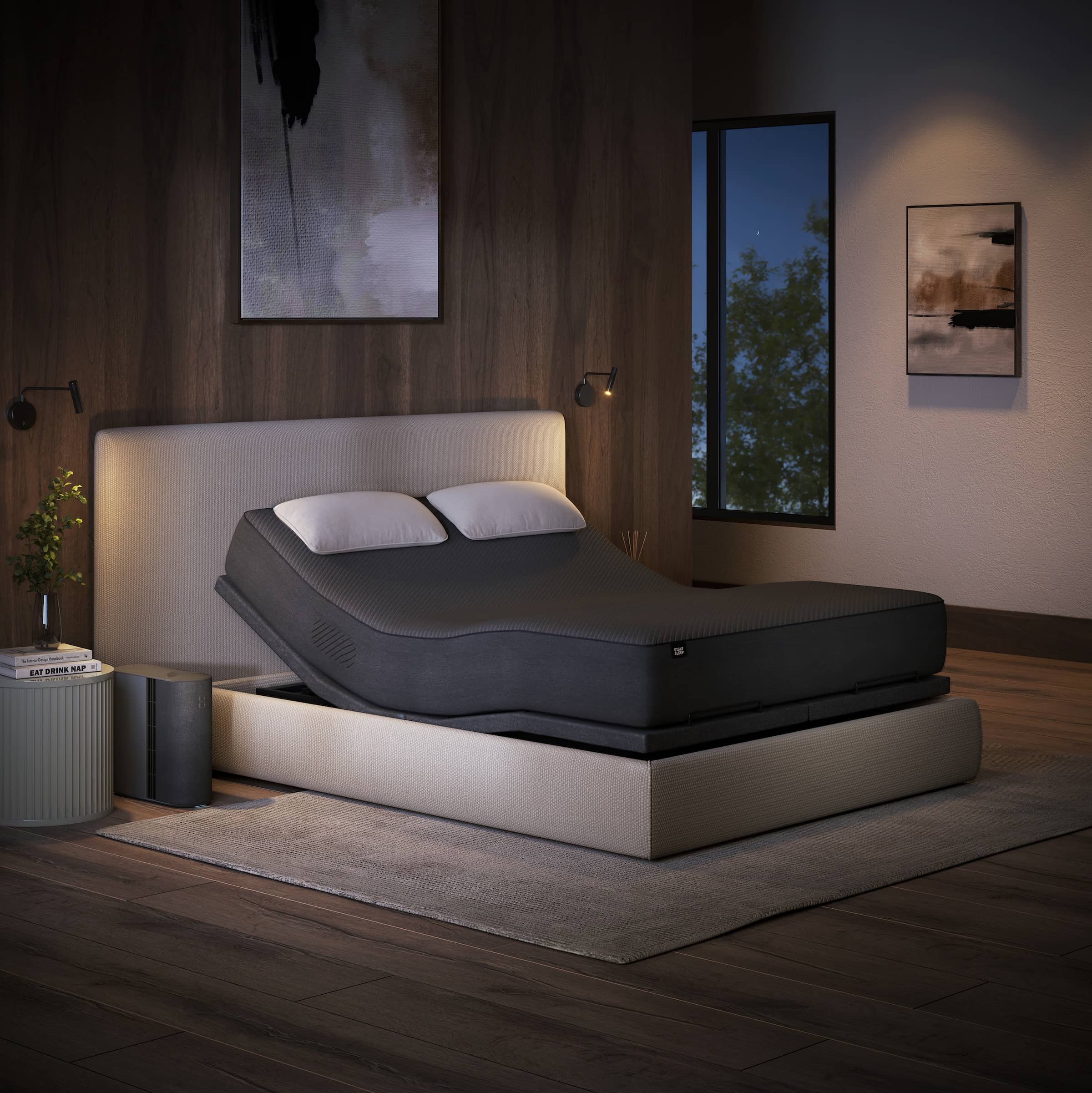 Bedroom setting for 8Sleep