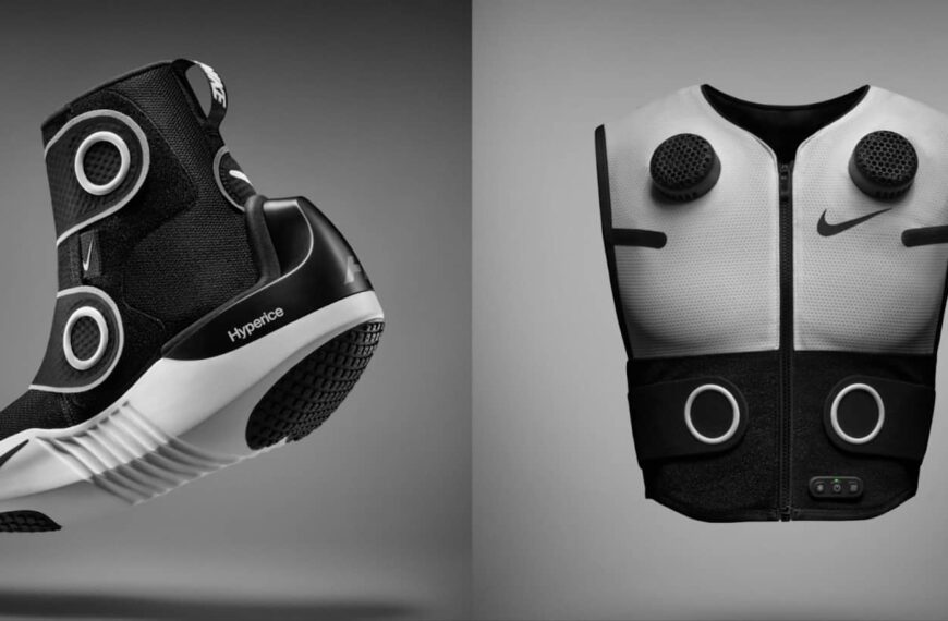 Nike and Hyperice Tech-Enabled Boots and Vest