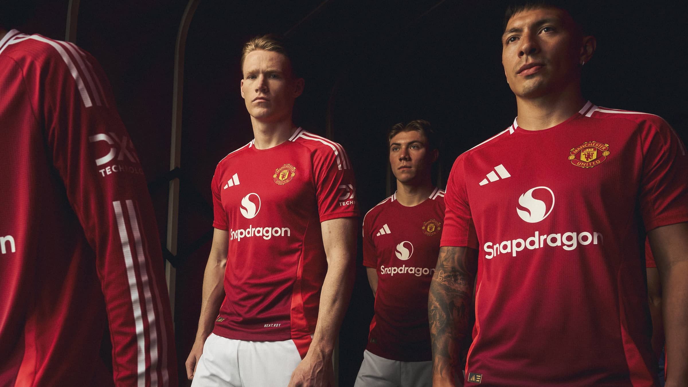 Manchester United Home Kit for the 2024:25 season