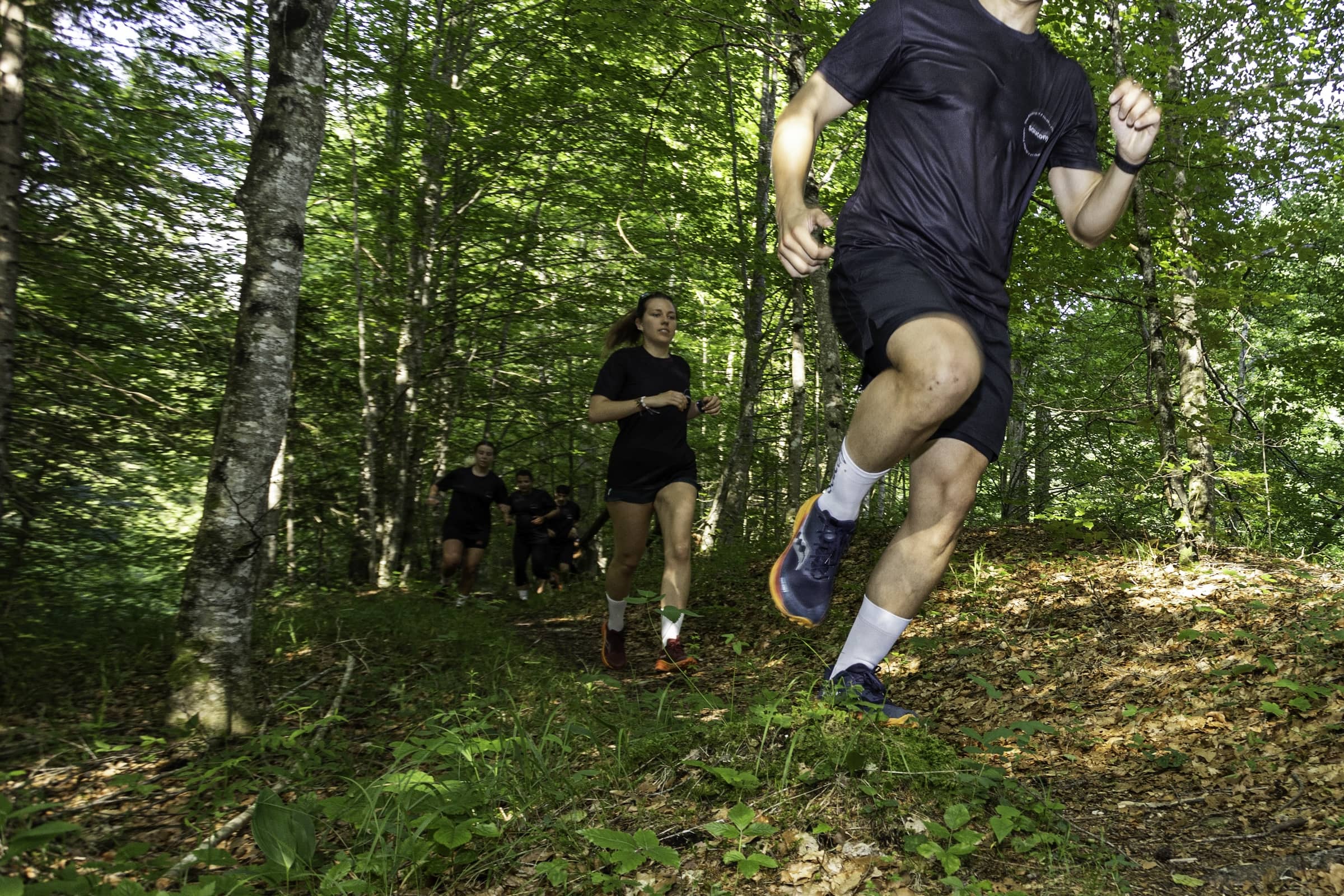 Runners Wearing Saucony Xodus Ultra 3 Shoes