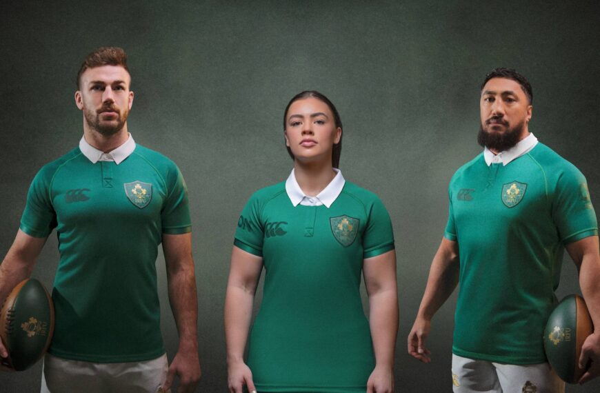 Celebrating a Century and a Half: Canterbury Unveils Special Edition Irish Rugby Kit