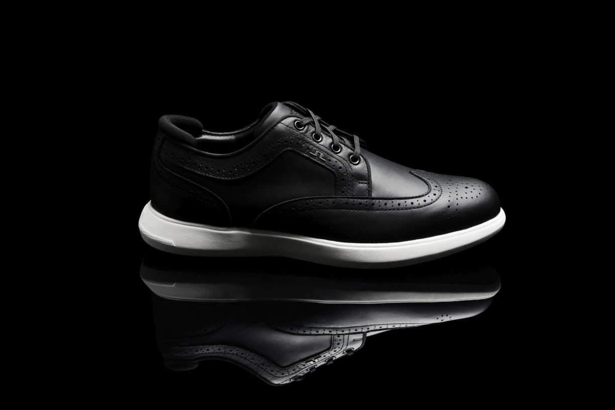 J.Lindeberg Black Fairway Brogue