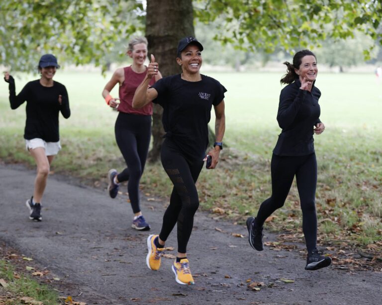 Dame Kelly Holmes on Community Run