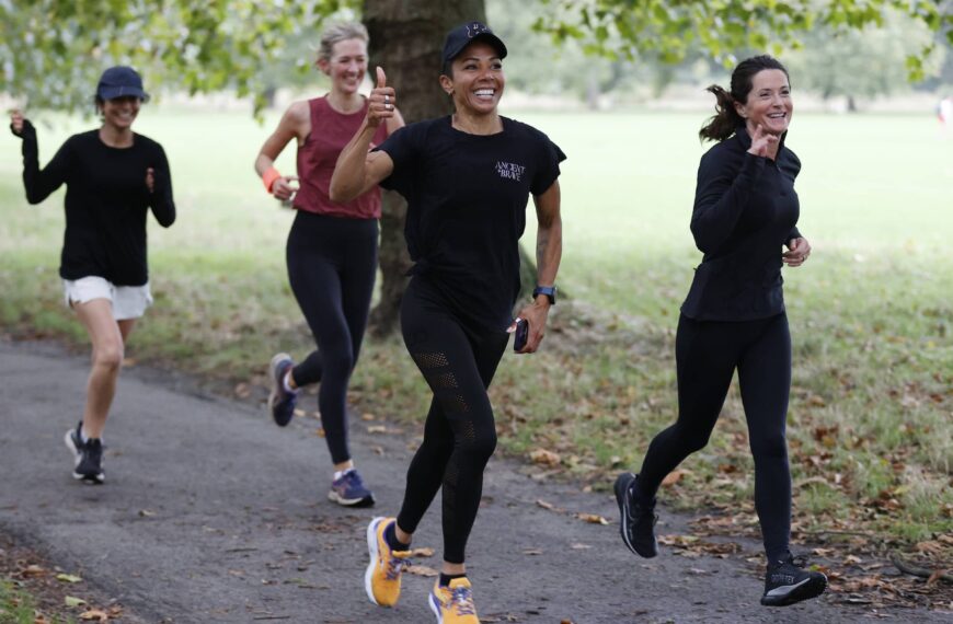 Dame Kelly Holmes on Community Run