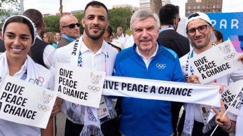 Paris Olympics 2024 "Creating a culture of peace”