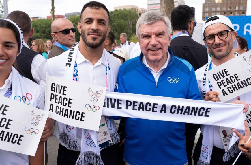 Paris Olympics 2024 "Creating a culture of peace”