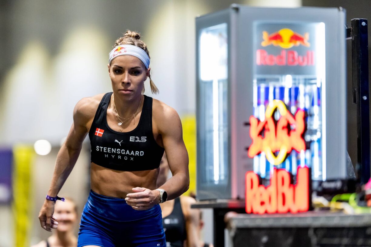 Ida Mathilde Steensgaard seen during the Elite 15 at the Hyrox Major in Hong Kong on November 22, 2024