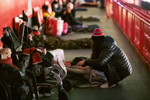 Old Trafford Sleep Out