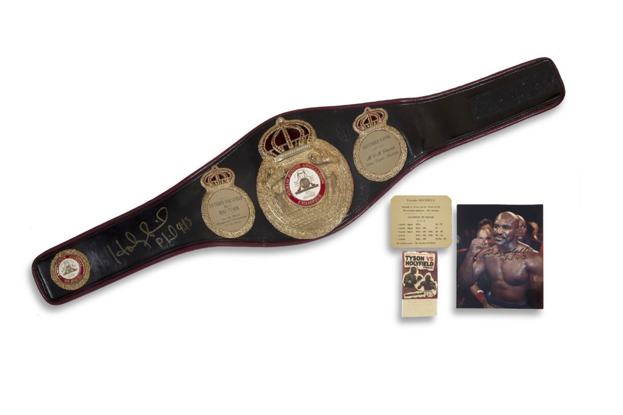 WBA World Champion Belt Holyfield – Tyson