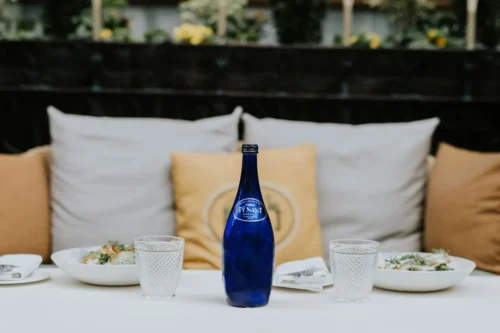 Tŷ Nant Bottle in Blue