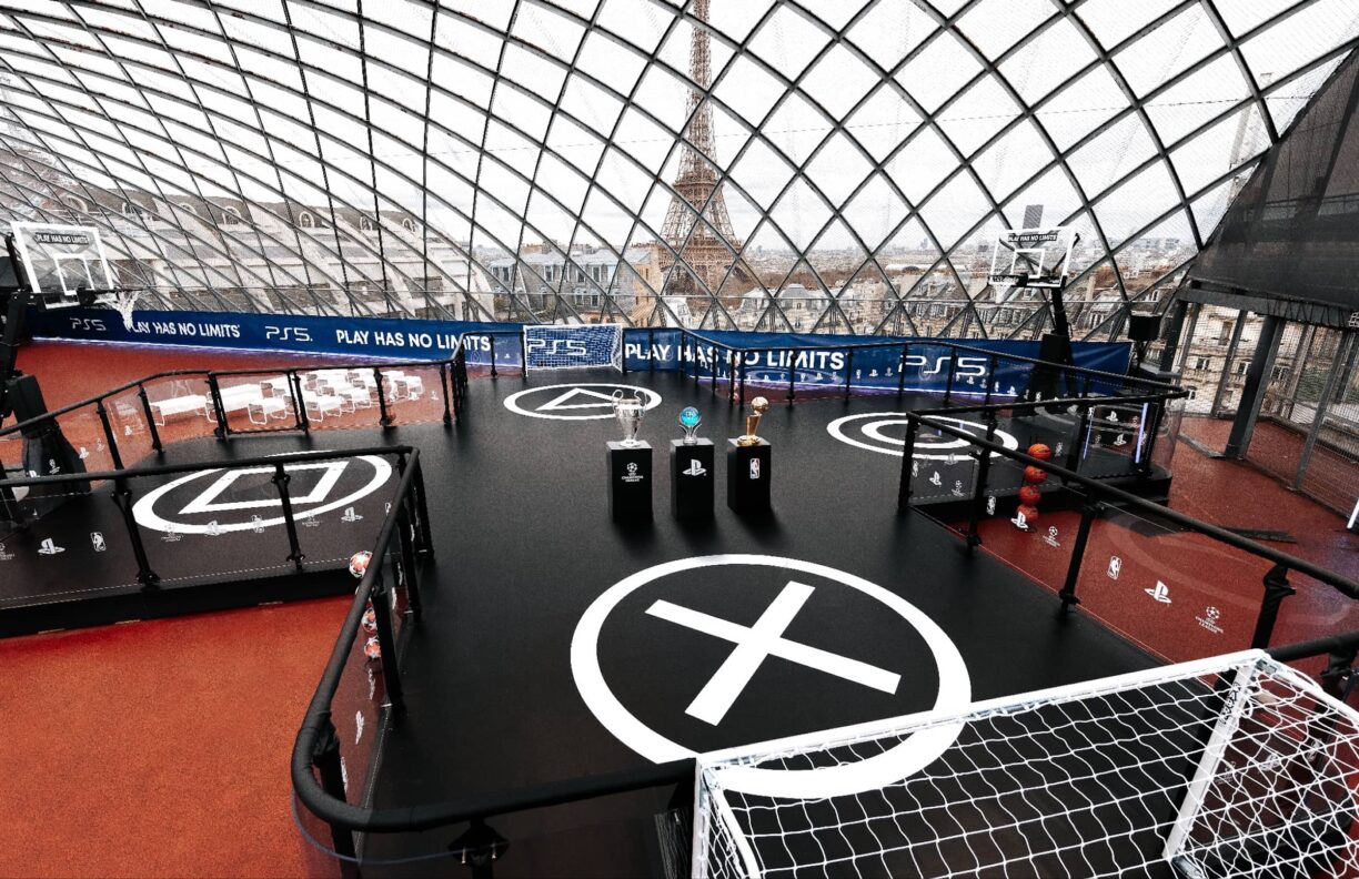 Playstation Crossover Event Court in Paris 2025