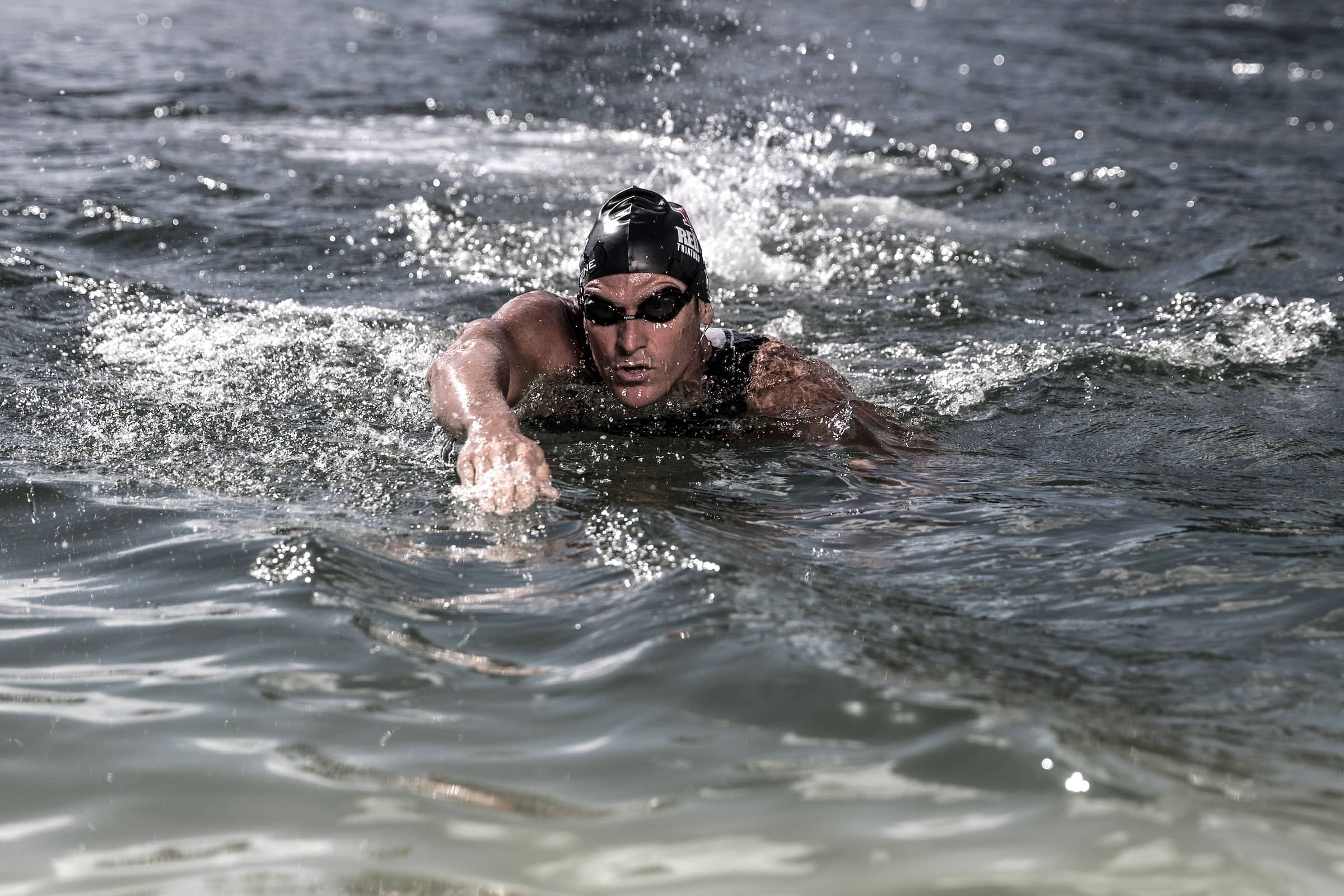 Tri-Athlete Swimming