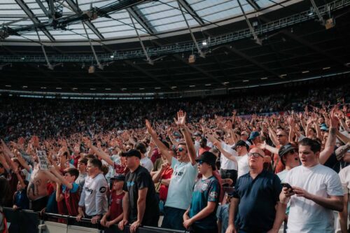 West Ham Away supporters