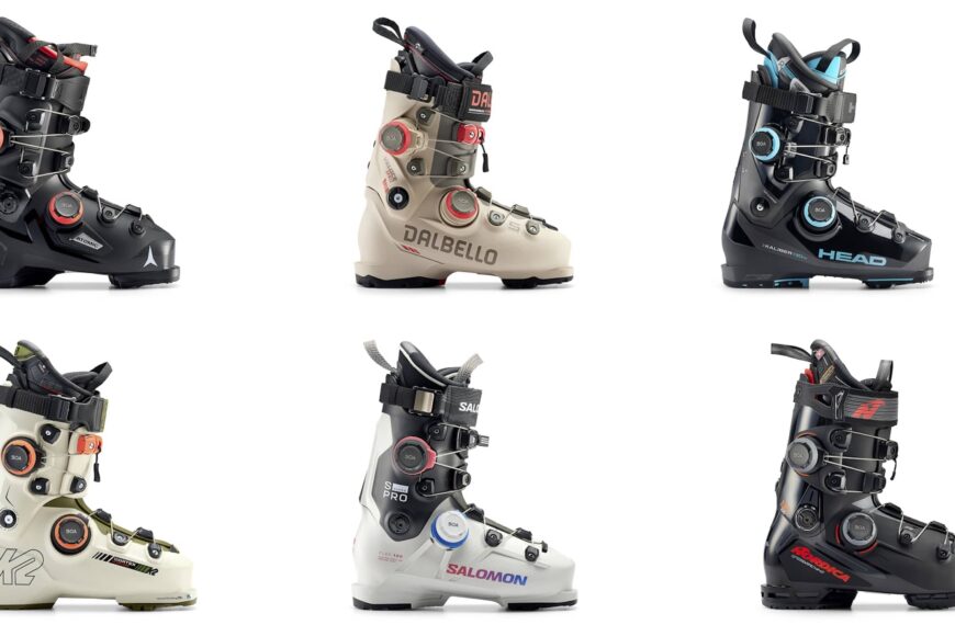 Dual Dial BOA Ski Boots