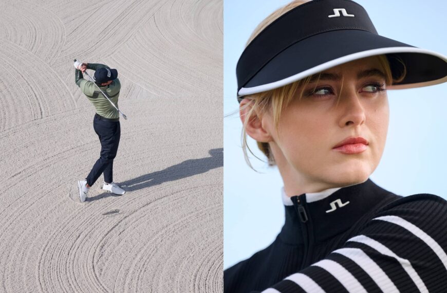 J.Lindeberg Ambassadors Kathryn Newton and Viktor Hovland