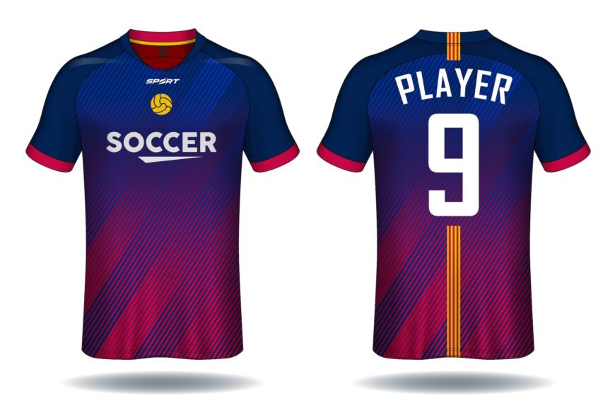 Soccer jersey custom design