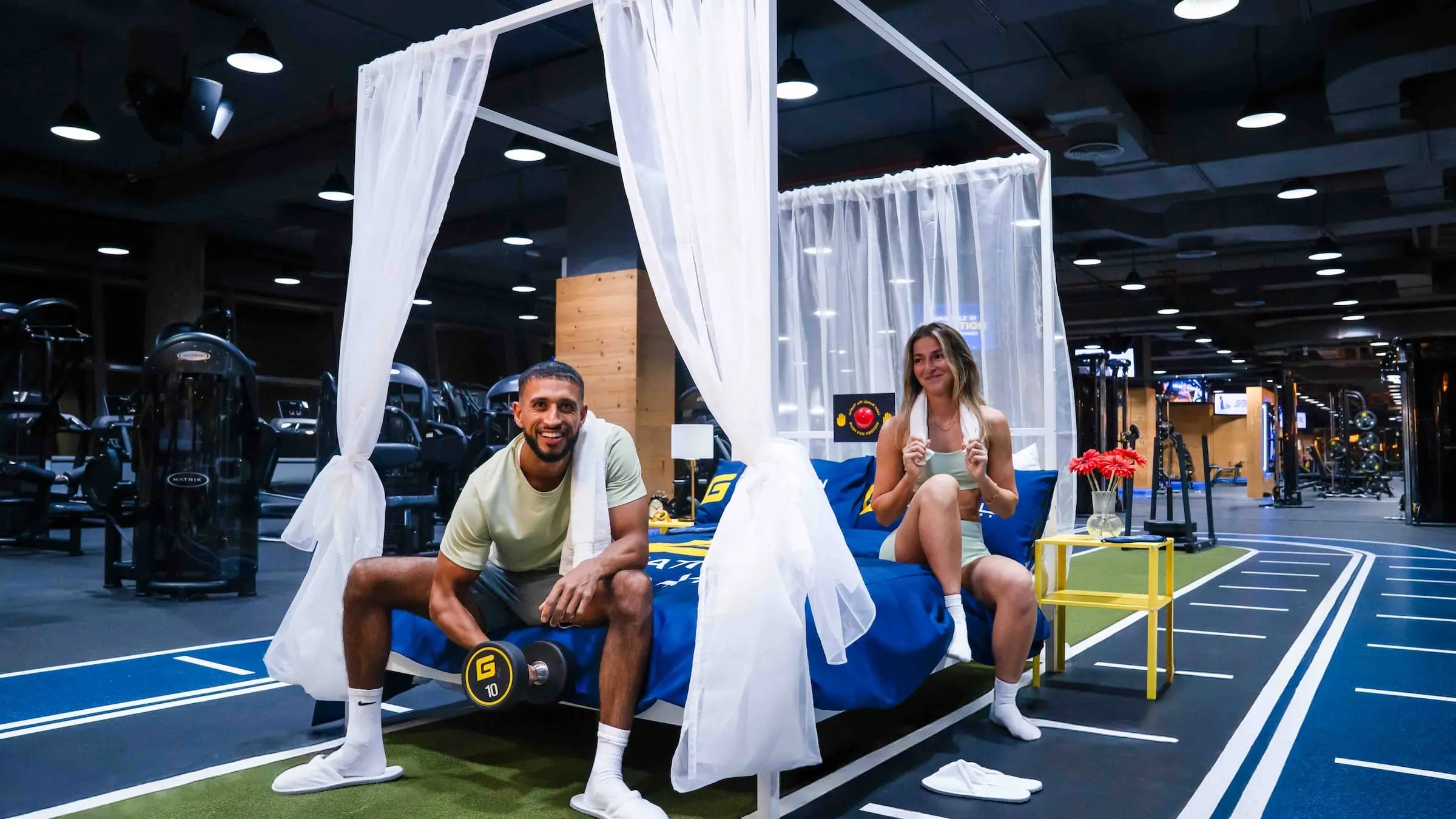 GymNation In-Gym Hotel