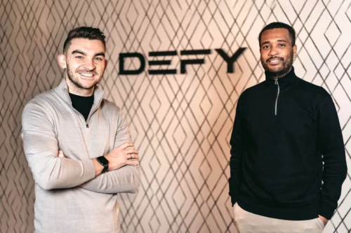 Declan Blackwood and Harry Croft Co-Founders of DEFY
