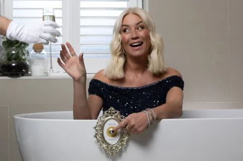 Denise Van Outen in bath