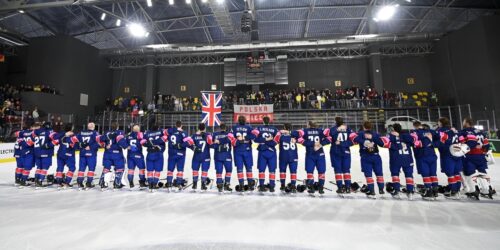 Team GB Ice Hockey Anthem shot Ukraine 2025