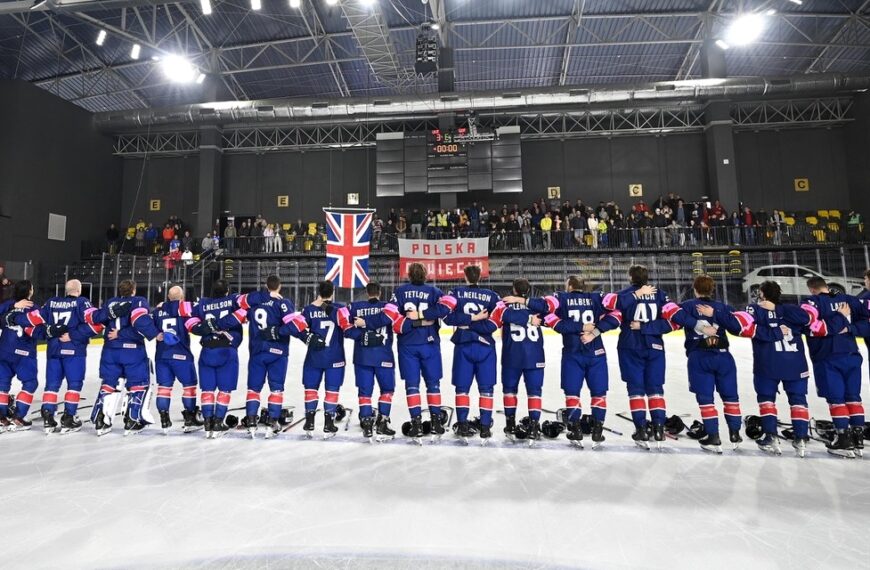 Team GB Ice Hockey Anthem shot Ukraine 2025