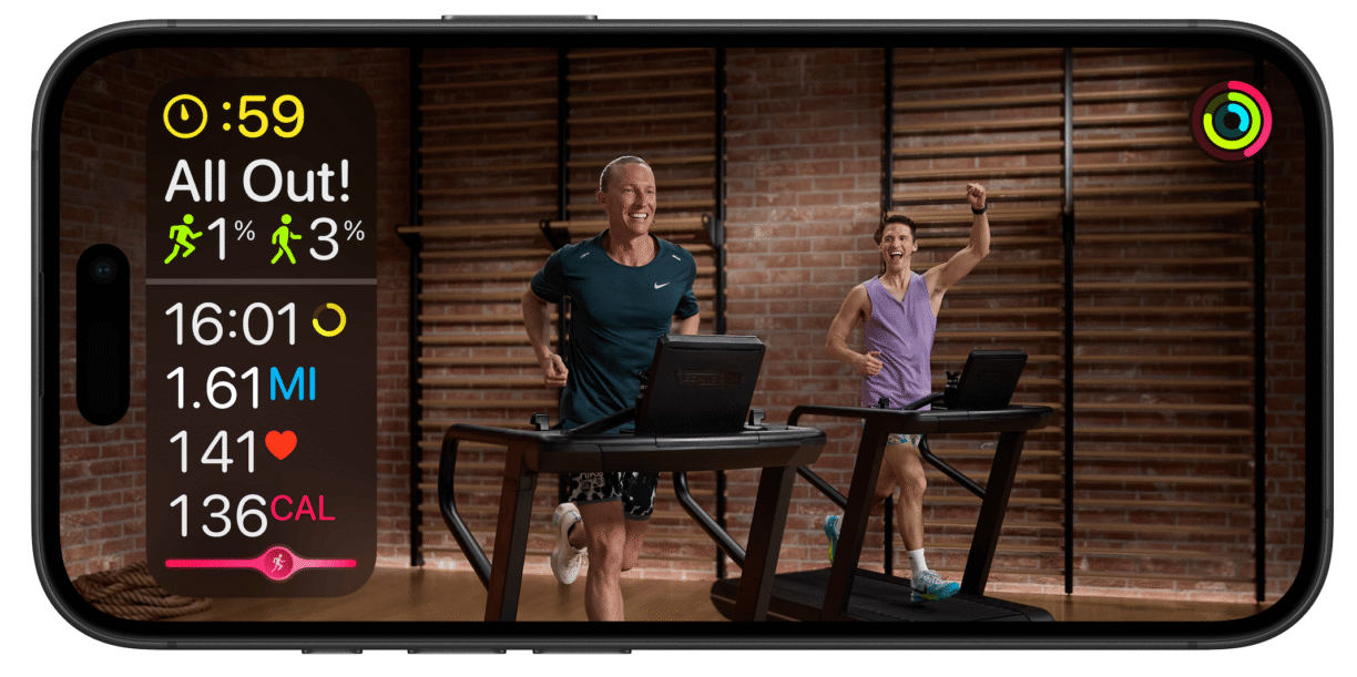 Apple-iPhone-16-Fitness+-Raymond Braun Treadmill Workout