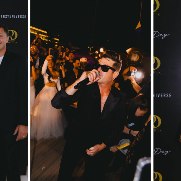 Ben Biscotti, Sylvain Bitton, Robin Thicke and Sofia Vergara
