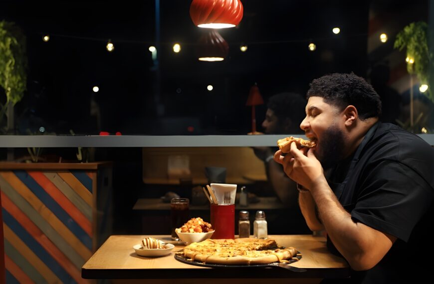 Big Zuu eating Pizza